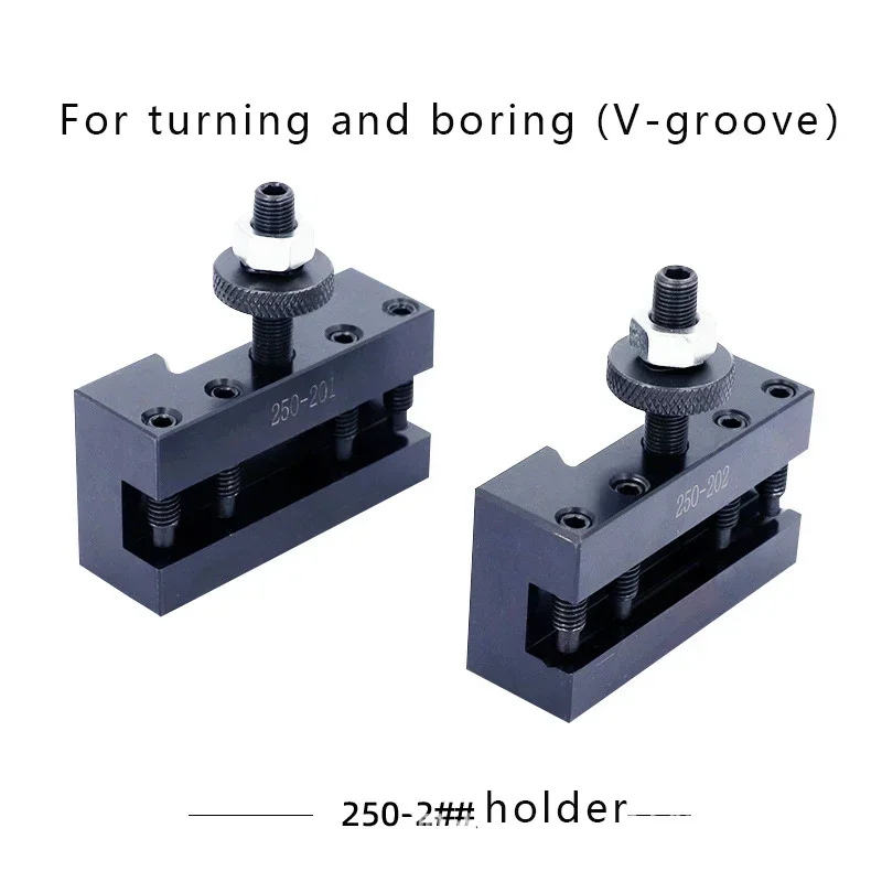 Lathe Tools Holder 250-001/250-002 250-101/102 American Style Quick Change Lathe Boring and Milling Integrated Five Clamp Tool