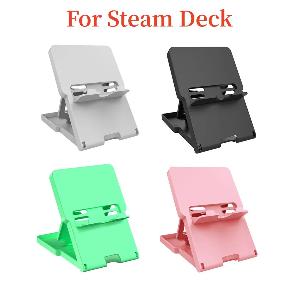 Portable Base Holder Bracket For Steam Deck Game Console Adjustable Foldable Anti-Slip Holder Stand Accessories