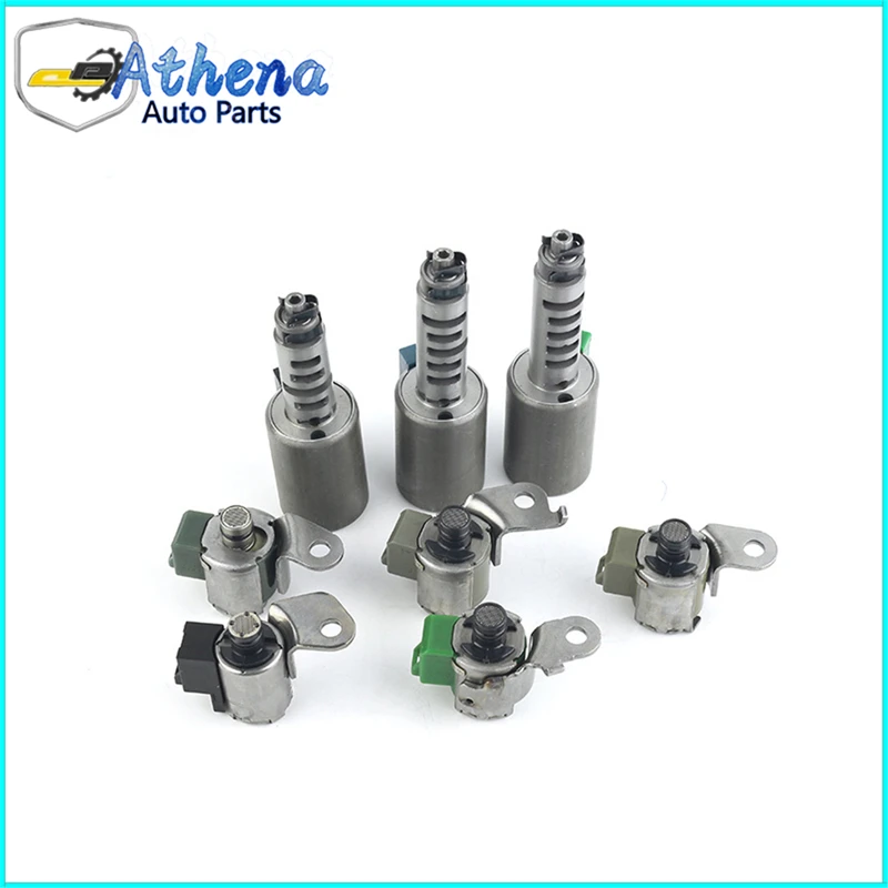 AW55-50SN AW55-51SN AF33-5 RE5F22A Transmission Shift Control Solenoid Valve Kit for Nissan Saturn Suzuki Saab Volvo Chevrolet