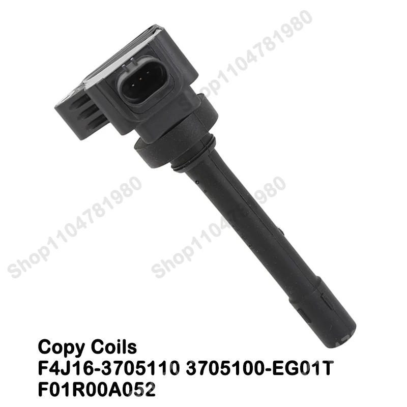 

4/6Pcs 3705100-EG01T Ignition Coil F4J16-3705110 F01R00A052 U5392 49165 for Haval H2 H2S H6 H4 M6 F5 Great Wall C50 HOVER 1.5