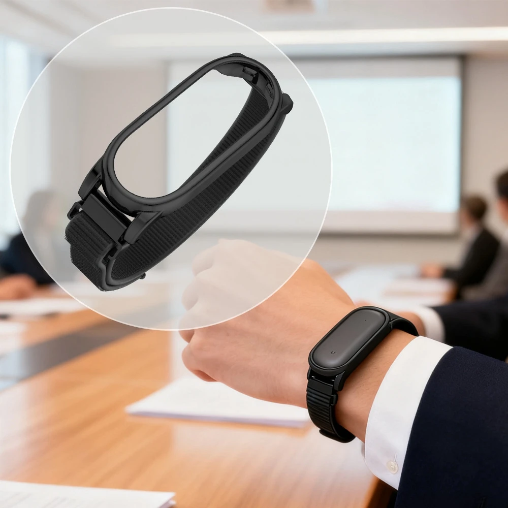 

Adjustable Nylon Strap for PLAUD NotePin/NotePin S AI Recorder Replacement Band with PC Hard Border for NotePin Accessories