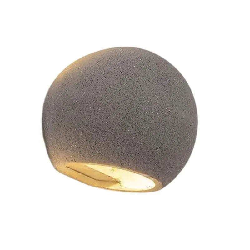 COME Wall Light Sandstone Living Room Hallway Bedroom Industrial Novel Cement Wall Lamp Up Or Down Light Wall Sconces B