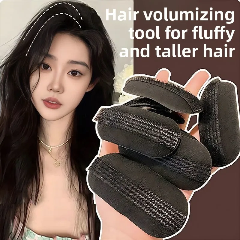 

Пушистый артефакт для волос, увеличивающий рост черепа, пушистая губка для волос, заколка для челки, зажим для волос, зажим для пудры, пушистая наклейка для волос