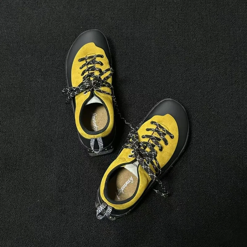New Weight Lifting Shoes Men Wide Feet Squat Hard Pull Shoes Mens Rubber Sole Indoor Sports Shoe Suede Leather Gym Shoes