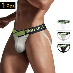 Modal and Cotton Gay Men Underwear Jockstrap Sexy Gay Men Underwear Thong Men G String Men Thong Homme Tanga Jockstrap