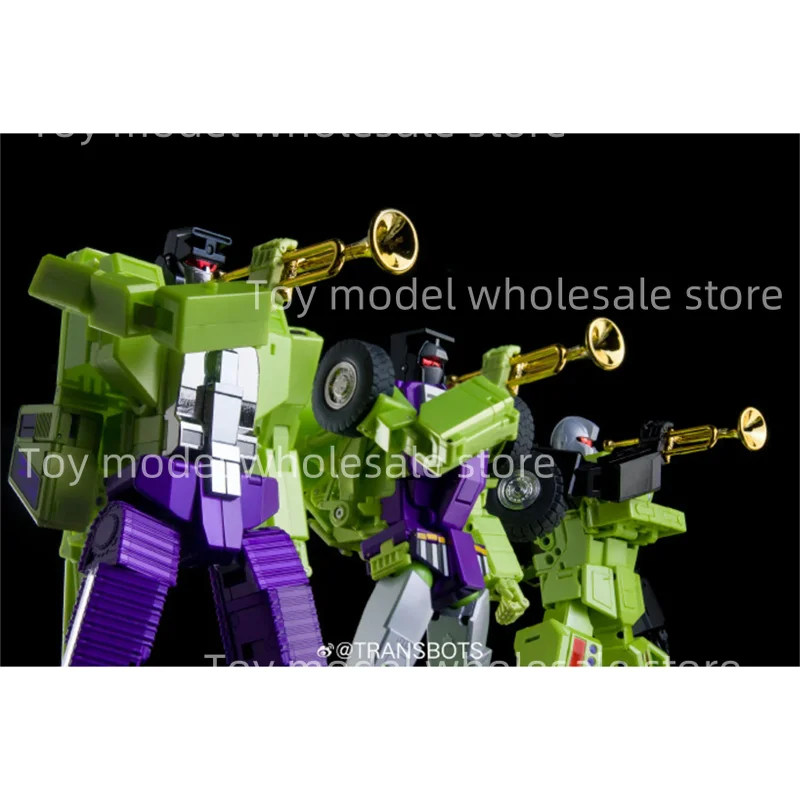 【Op voorraad NU】X-Transbots Transformation Devastator MX-44 MX44 Scavenger MP Scale Action Figure met doos