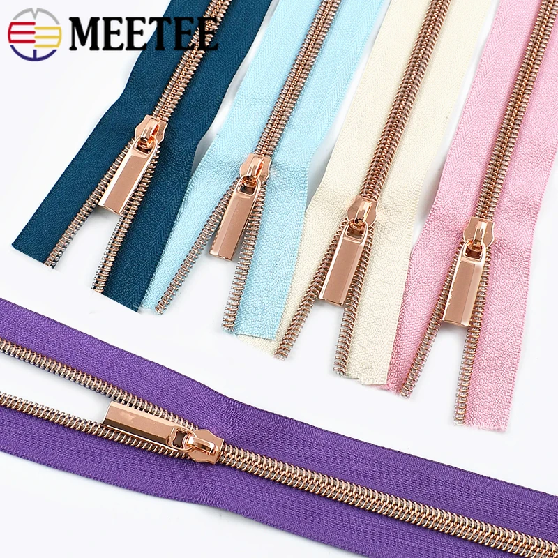 

2-10M 5# Nylon Zippers Closures Zip Slider Replacement Bag Garment Coil Zipper By Meters Zips Repair Kit DIY Sewing Accessories