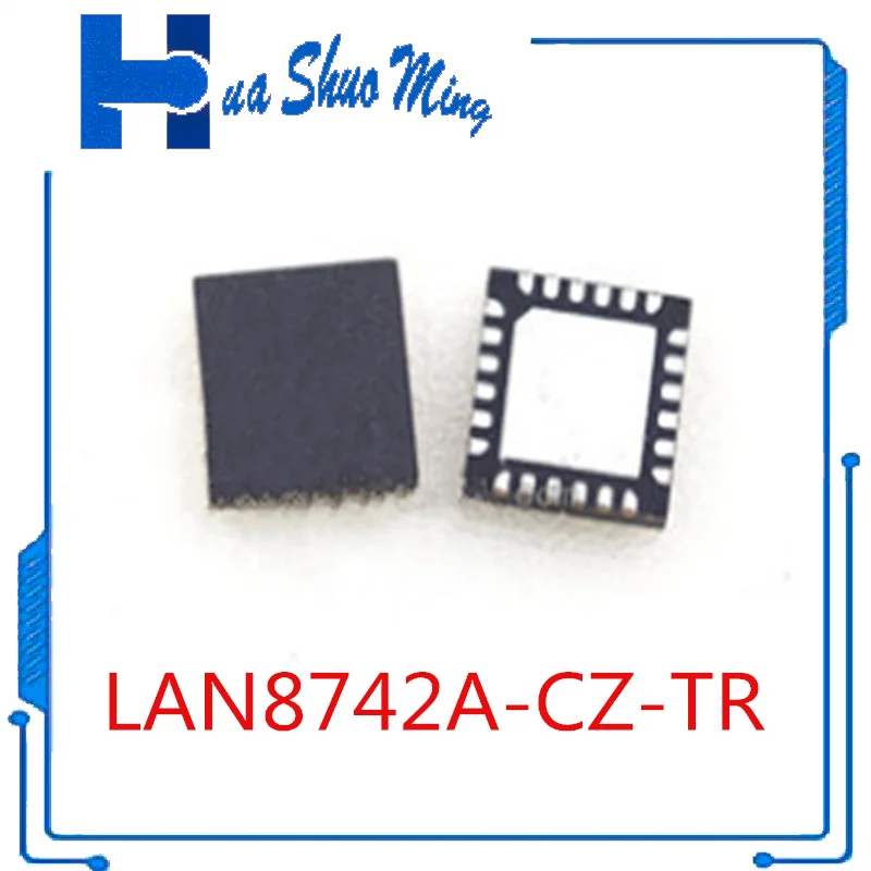 

2Pcs/Lot LAN8742A-CZ-TR LAN8742 LAN8742A LAN8742A-CZ 8742 8742A 8742A-CZ 8742A-CZ-TR QFN24