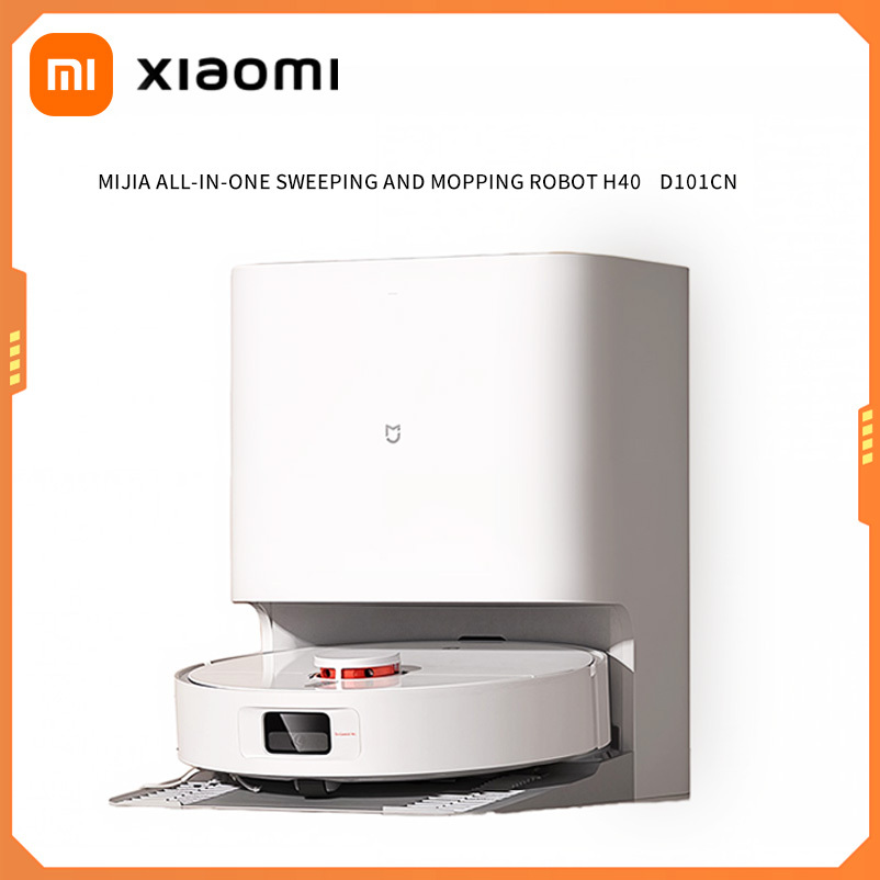  XIAOMI MIJIA Self Robot Vacuum Cleaners H40 Smart Home Sweeping High Speed Rotary Scrubbing 10000PA Cyclone Suction LDS Laser 