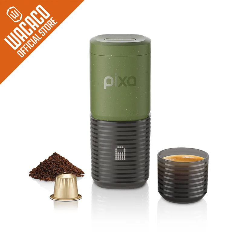 WACACO PIXAPRESSO, Coffee Machine Electric & Portable, Espresso