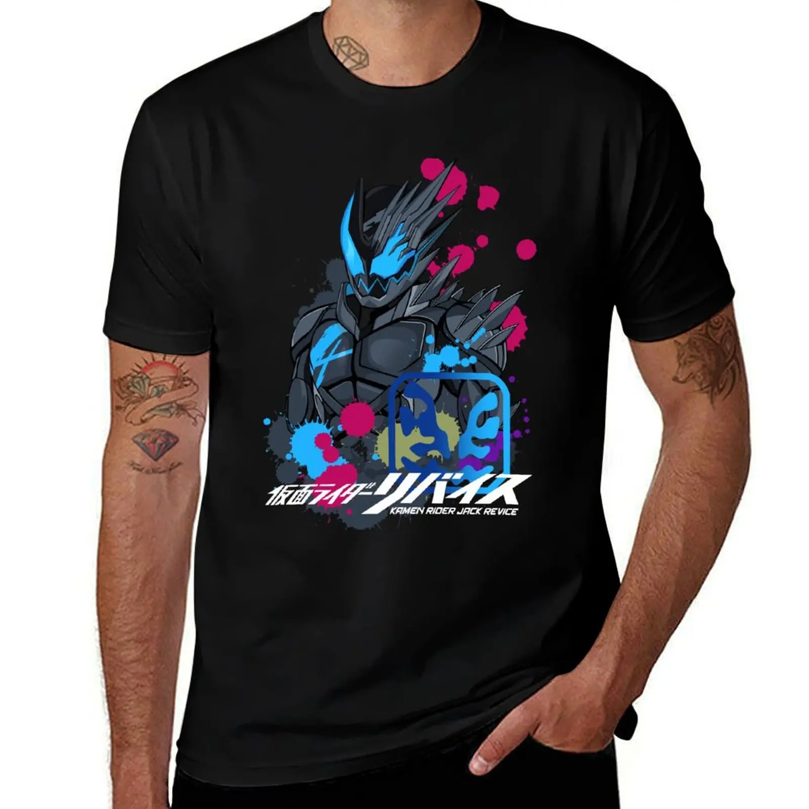 Kamen Rider Jack Revice T-Shirt Festival Short Sleeve T-Shirt