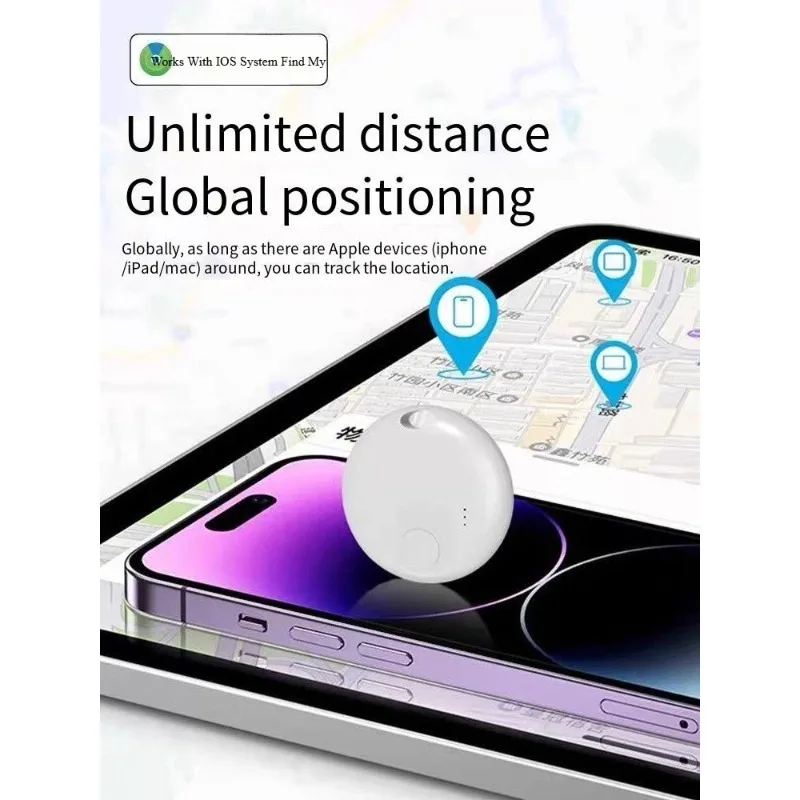 Smart Tag Tracker For APPle Find My Locator Finder Item Works Device App Keys Car Bag Keys Luggage Backpack