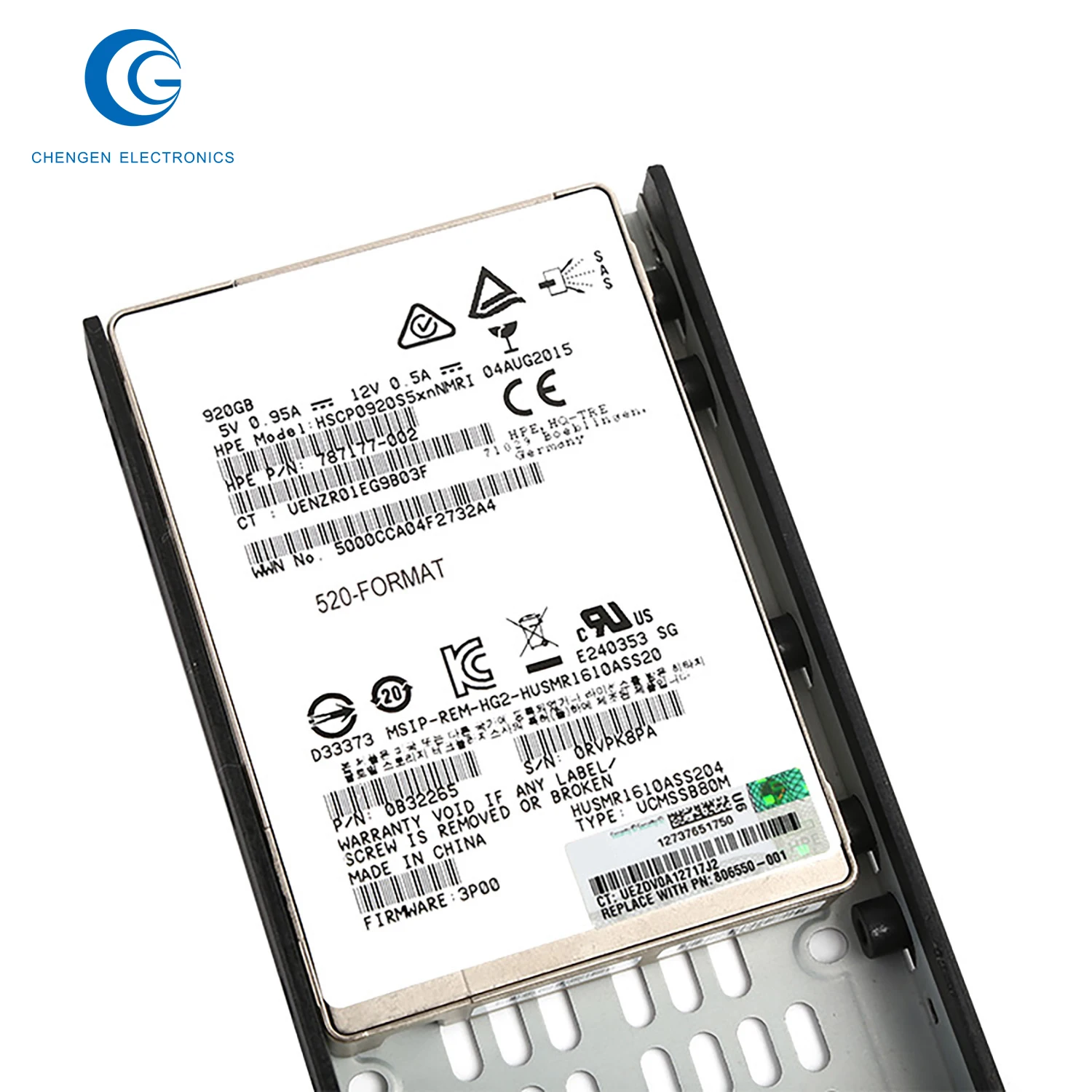 2pcs787177-00 أصلي 787177-00 90 جيجا بايت Mlc Sas 1 جيجابت في الثانية.5 بوصة محرك الأقراص الصلبة الداخلي (Ssd)