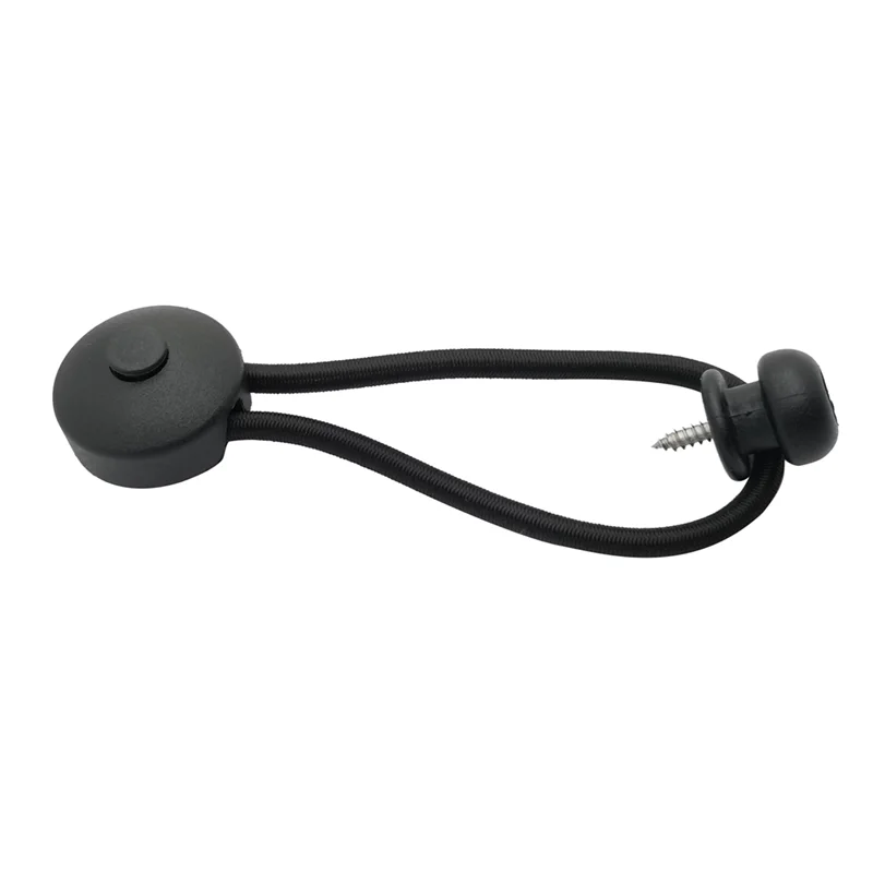 البحرية السحابة بنجي صدمة الحبل غطاء كليب بنجي حلقة مع مقبض ل قارب RV شاحنة غطاء عالمي التعادل أسفل عدة ، 10 قطعة