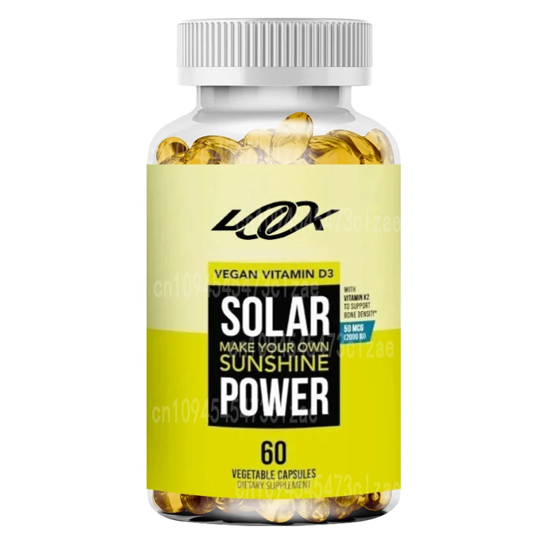 

Vitamin D3 2000 IU Vitamin K-MK7 Immune Support 60 Capsules