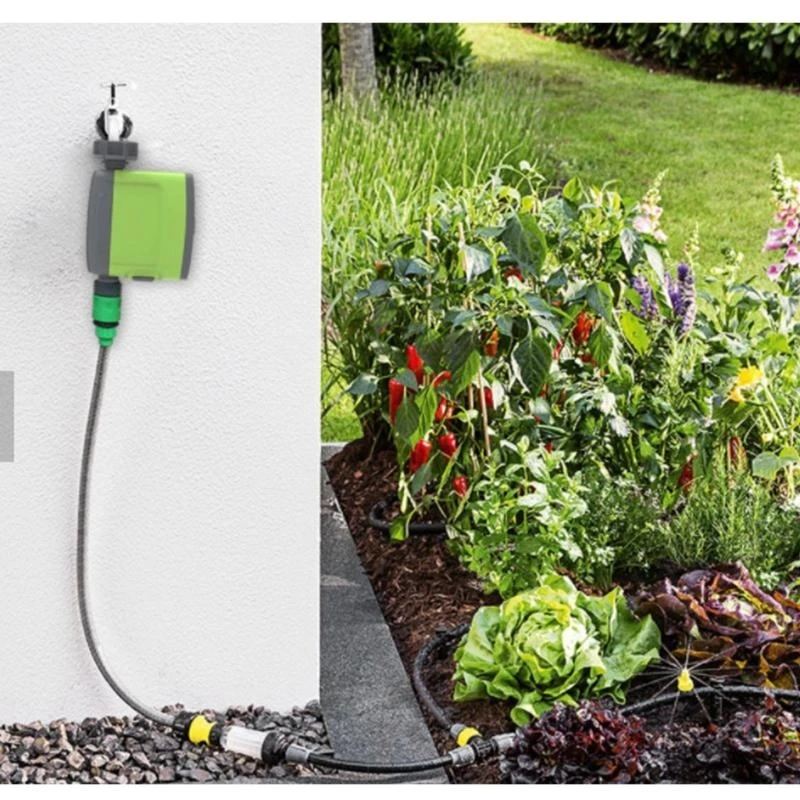 F68D Intelligent Soil Soil Temperature Meter Faucet Watering Operated Timer