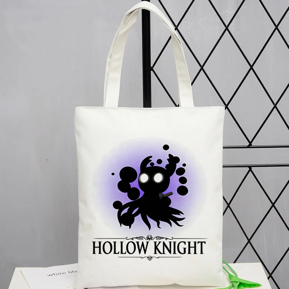 Hollow Knight tote bag reusable torba na zakupy sac cabas shoulder  shopper femme