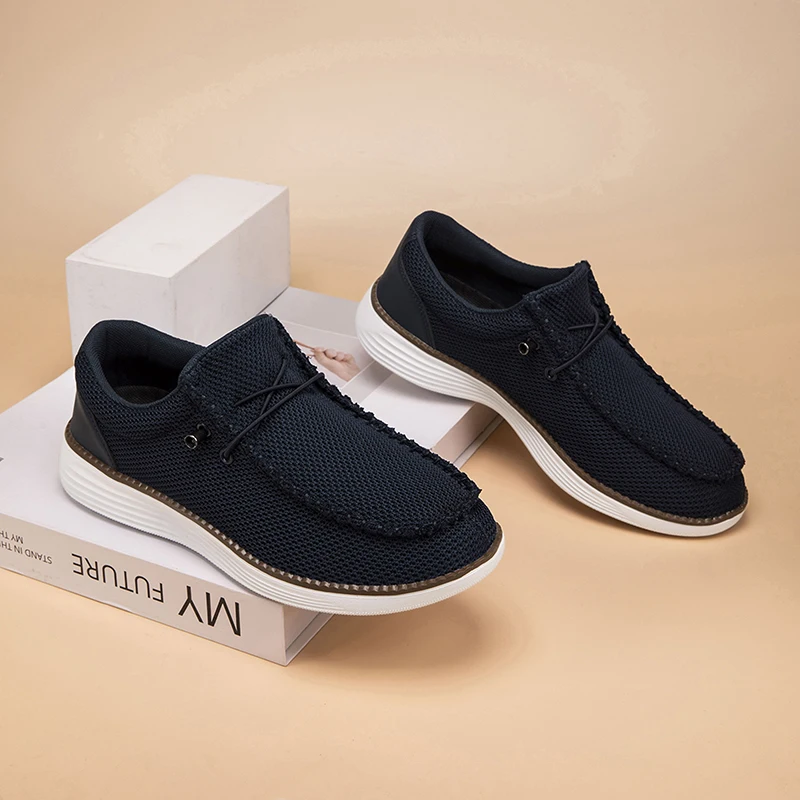 

Men Casual Canvas Shoes Breathable Slip on Flats Male Vulcanized Shoe Comfortable Footwear Loafers Soft Soled Barefoot Size 48
