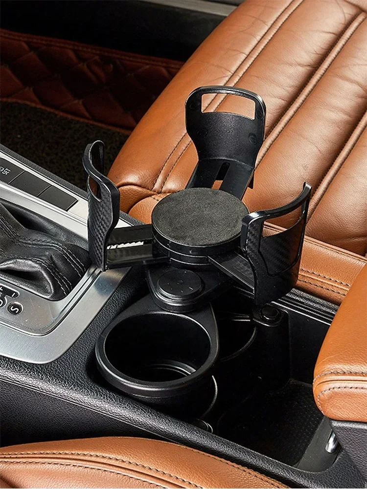 Car Cup Holder Expander Tray with Detachable Car Cup Holder Tray,Car Food Trays for Eating Cup Holder Tray Table for Car image 2