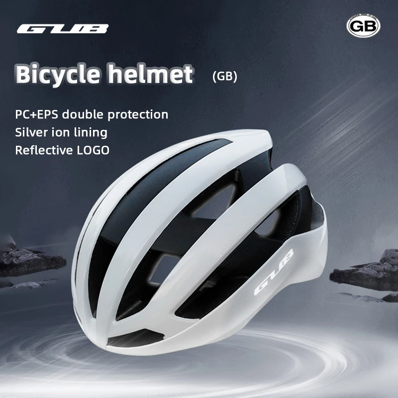 

GUB Bicycle Helmet for Men Women Magnetic Buckle Bike Helmets with Antibacterial Lining Asian Fit GB Standard Casco Breathable