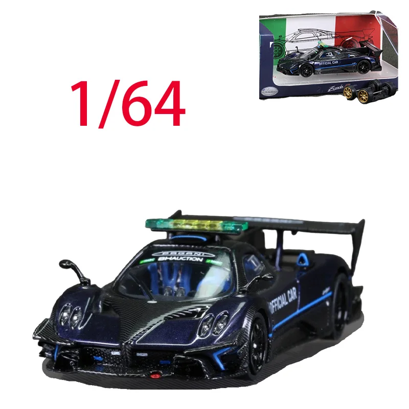 

CM Diecast 1/64 Scale Pagani Alloy Car Model Pagani Zonda R Play Vehicles Toys for Boys Original Box Safety Car Decoration Piece