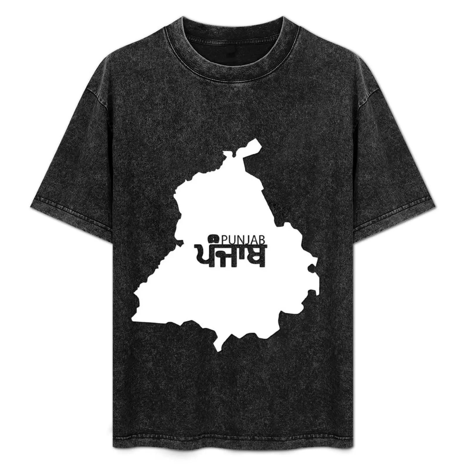 

Punjab (  ) T-Shirt Breathable Basic Cotton T-Shirt