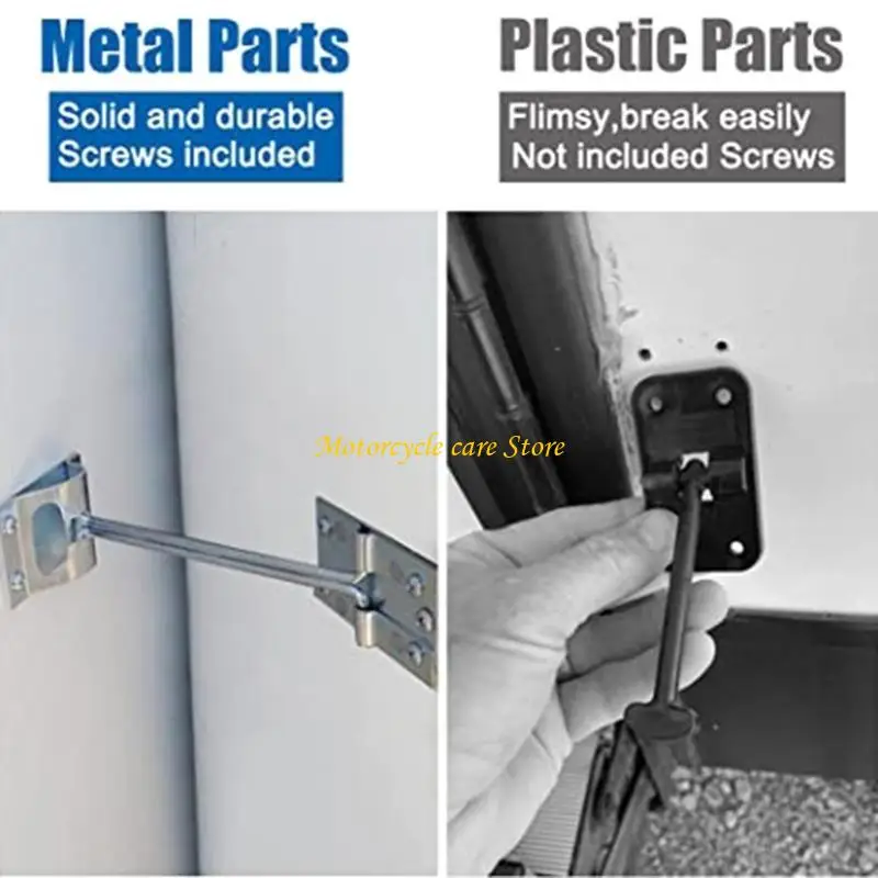 

U75F Stainless Steel Door Holder, T-Style, 4 inch, White, Entry Door Hardware