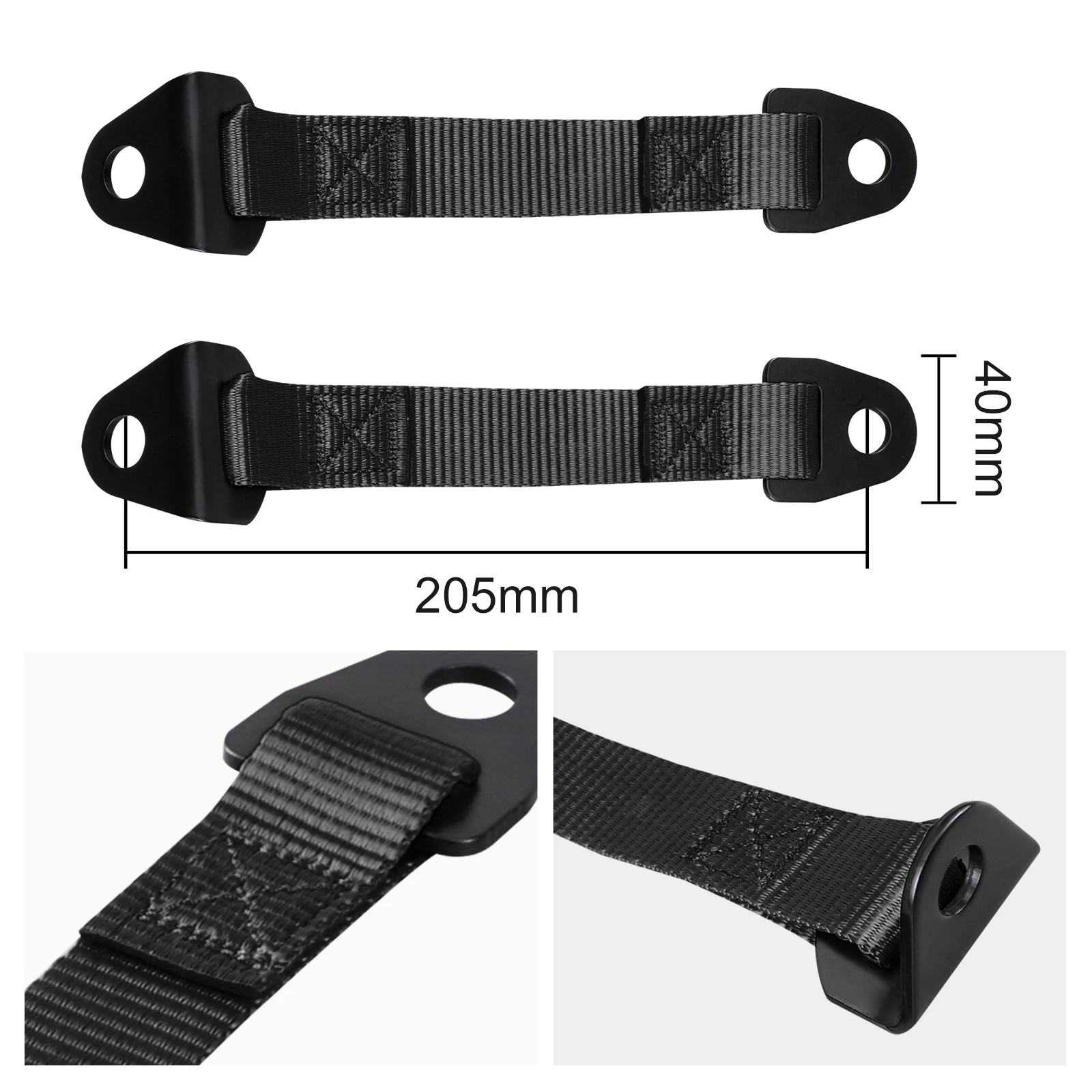 NICECNC UTV X3 Swing Door Check Limiter Aluminum 2 Pcs Door Limit Straps for Can-Am Maverick X3 2017-2022 2021