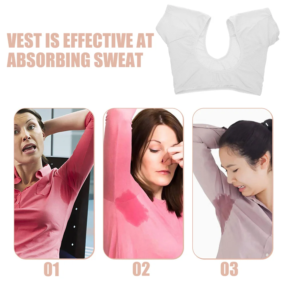 Tシャツ脇汗パッド男性用汗止めアンダーシャツポリエステル脇の下女性用吸収性