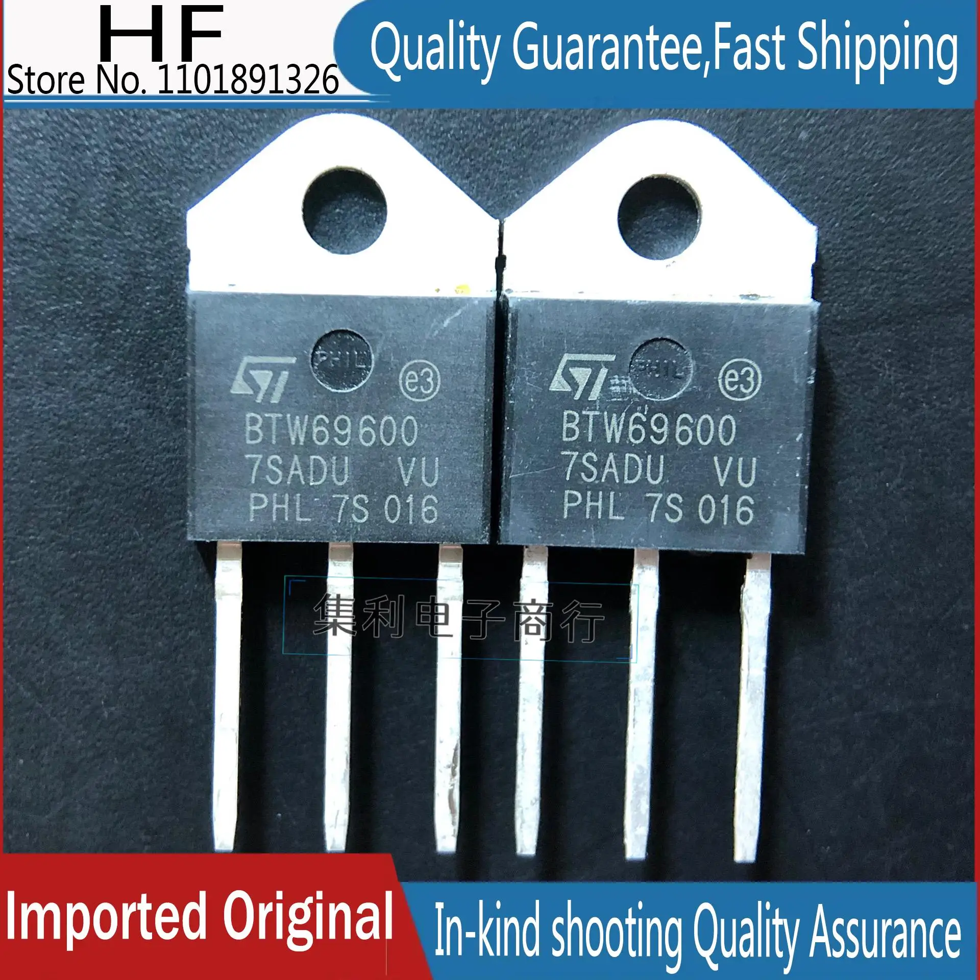 10PCS/Lot BTW69600 BTW69-600 69A 600V Imported Original In Stock Fast Shipping Quality guarantee