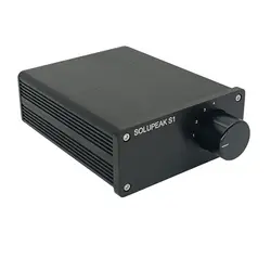 SOLUPEAK 4 zu 1 Audio RCA signal selector box 4 kanäle Eingang Quelle schalter box Passive switcher Sound qualität Verlustfreie s1-bla