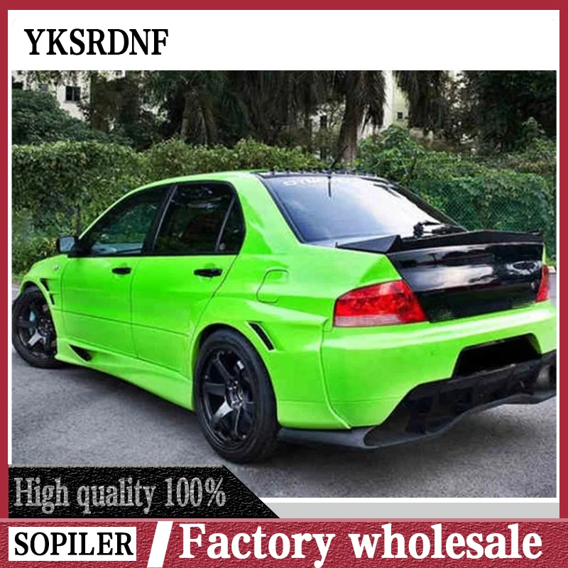 EVO Carbon Fiber Shark Fin Roof Spoiler for Mitsubishi Lancer Evolution EVO 7 8 9 2003-2007