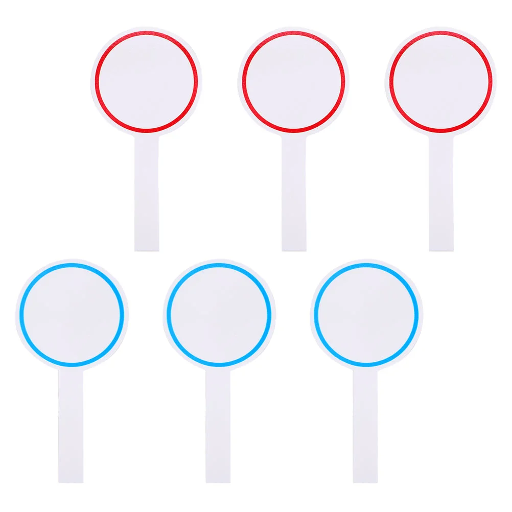 6 Pcs Mini Whiteboard Score Scoreboard Practical Boards Portable Whiteboards Dry Erase Student
