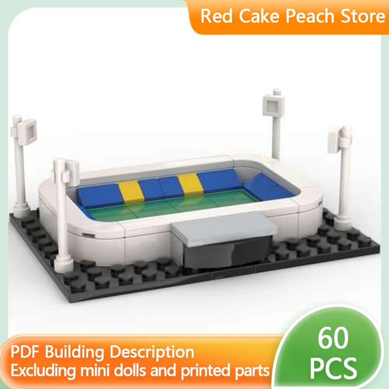 

City Street View Model MOC Building Bricks Netherland Stadium Modular Technology Children Holiday Gifts Assemble Toys Suit