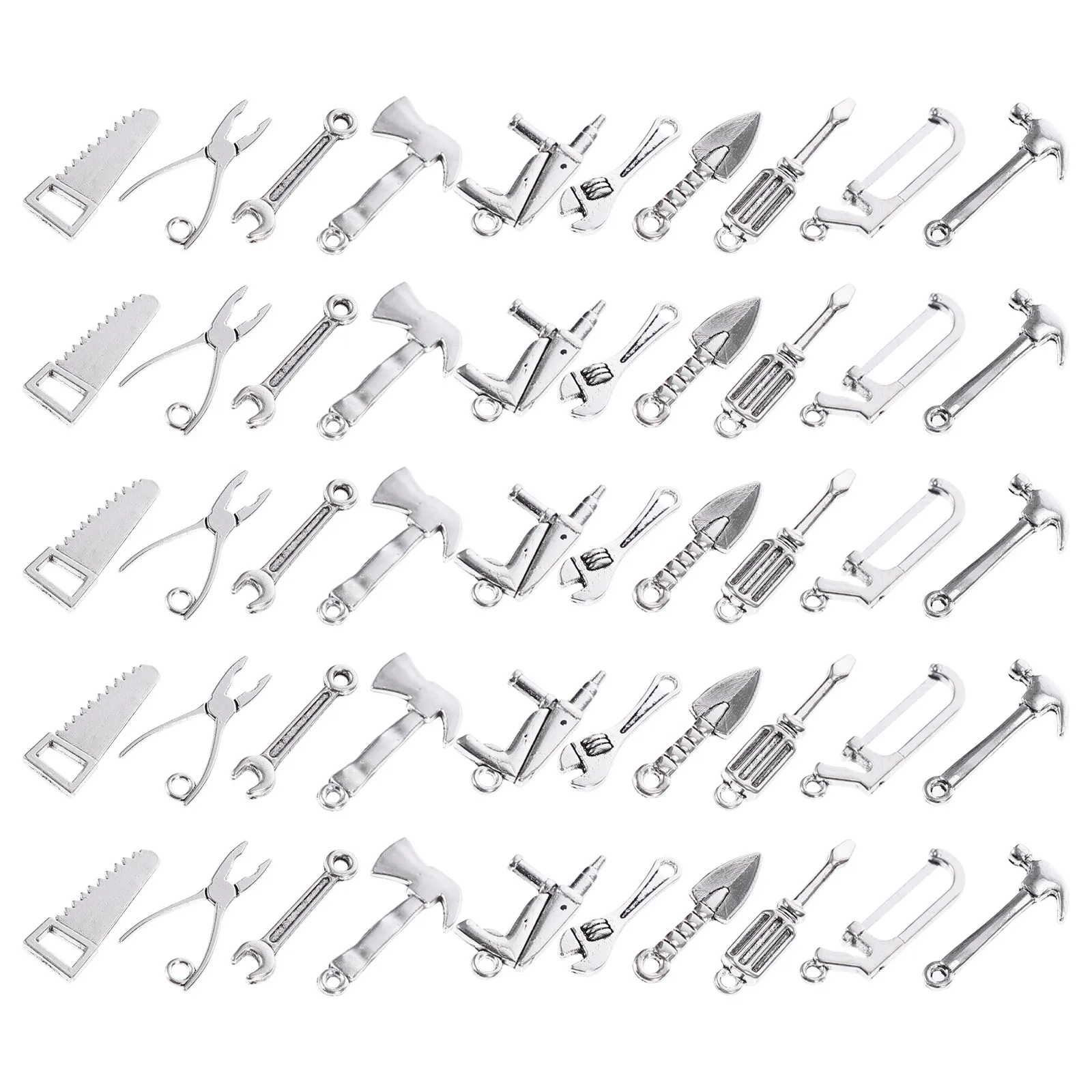 

80pcs Alloy Charms DIY Jewelry Making Bracelet Alloy Jewelry Making Pendant Pendant Charm Necklace Accessories