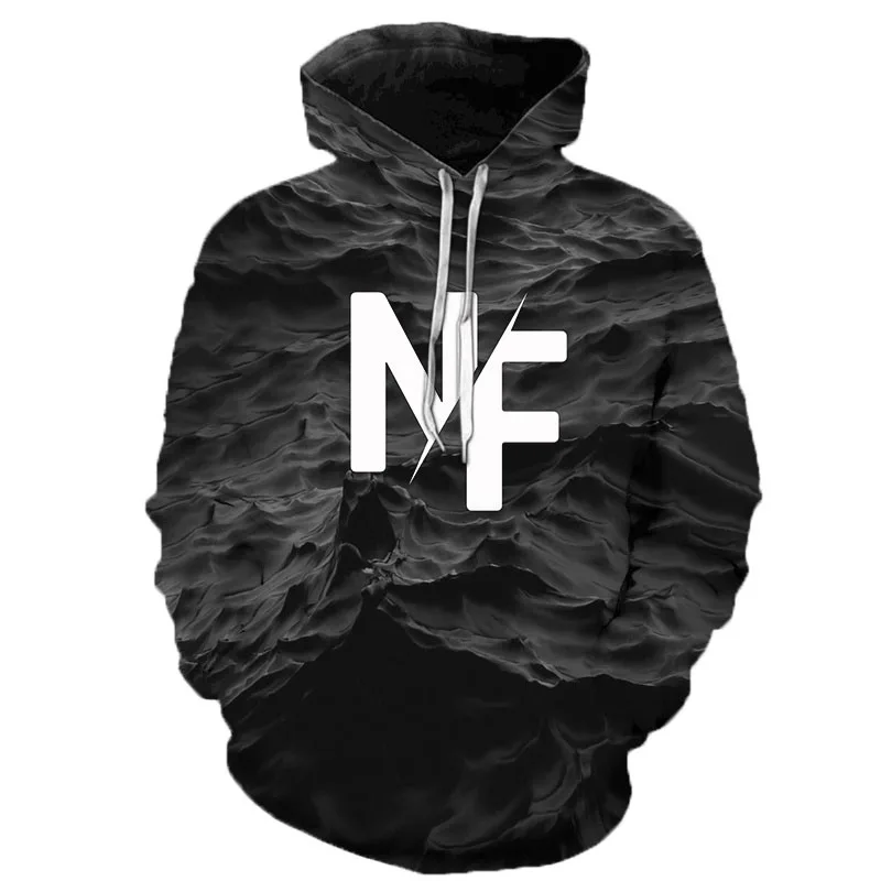 2023 Hot Sale NF 3D Print Hoodies Nf Let You Down (What Wea Are) Hooded Sweatshirts Men Women Clothing Super Star NF Hoodie