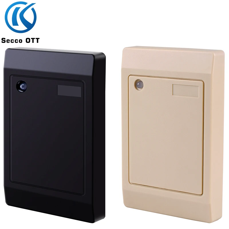 125KHz ID or 13.56MHz IC Read Head Wiegand 26/34 Format Waterproof Design Supports Access Control System