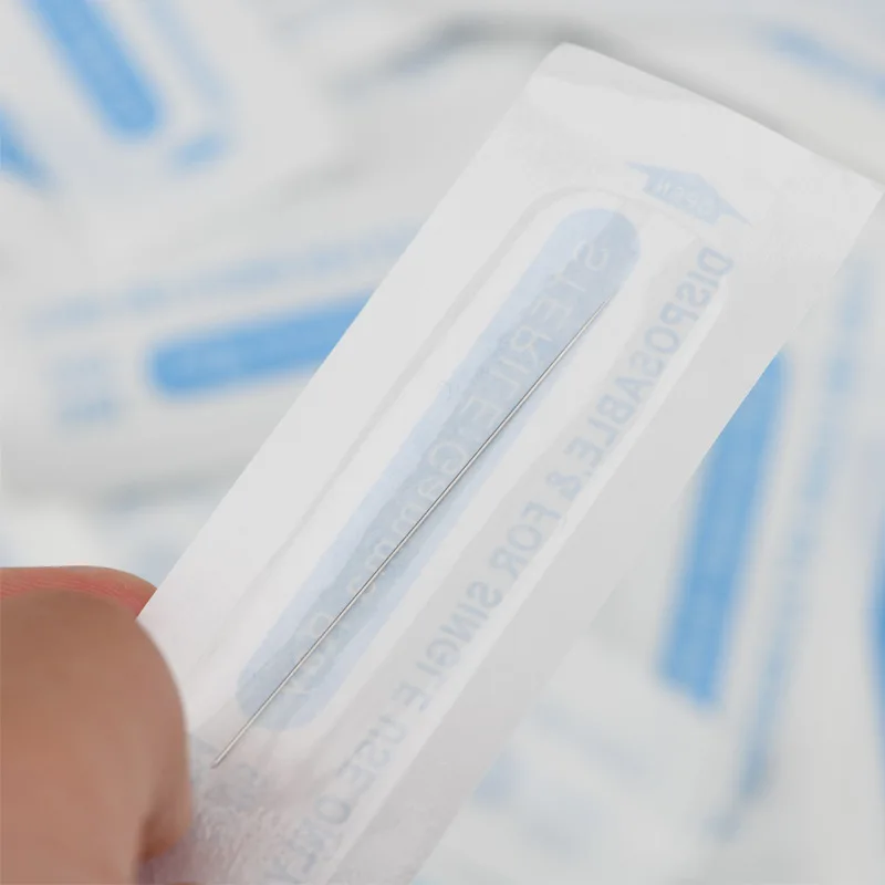 Microblading Needles0.08Fine Needle Wild Eyebrow Single Needle Semi-Permanent Tattoo Machine Needle for Eyebrow Line Tattoo Sing - Image 2