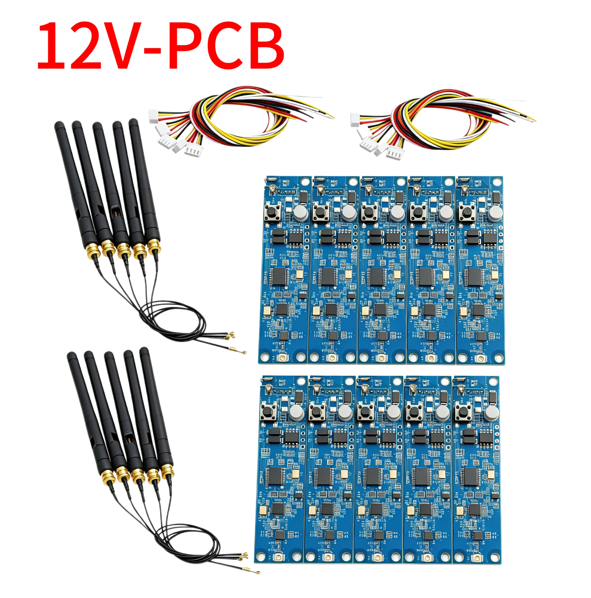 POP-12V-PCB 2.4G  High-Voltage  Version   ISM DMX 512 Wireless Controller PCB Module 2
