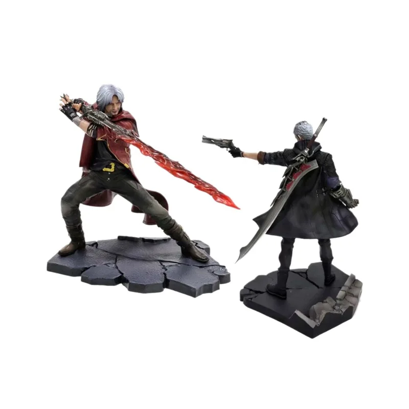 

Cartoon DMC Game Anime Peripheral Devil May Cry PVC Figure Model Dante Nero Toy Colletible Statue Desktop Decoration Gift