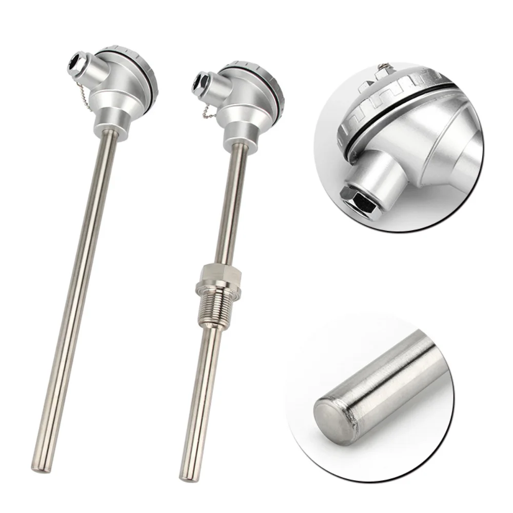 K type temperature sensor WRN~130 / 230 probe transmitter armored stainless steel explosion-proof platinum RTD thermocouple