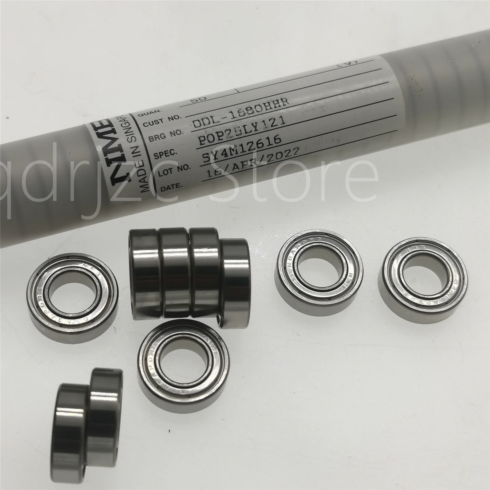 （10 pcs）NMB Miniature deep groove ball bearing DDL-1680HHRP0P25LY121 DDL-1680HH = SS688ZZ 688HZZ SS688-2Z W628/8-2Z 8mm 16mm 5mm