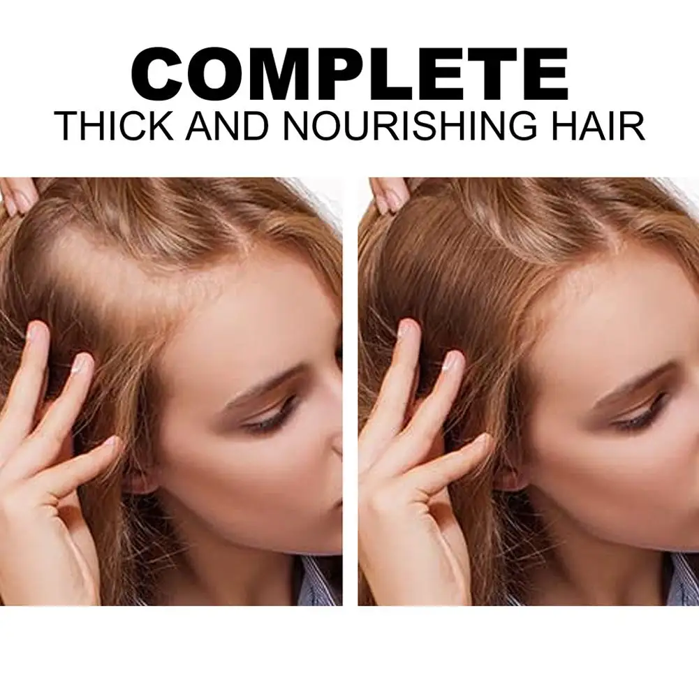 Suero para tratamiento del cabello con agua de arroz negro, cubierta de cabello blanco a negro, Spray de reparación de Color Natural, anticaída, restauración del cabello, cuidado del cabello