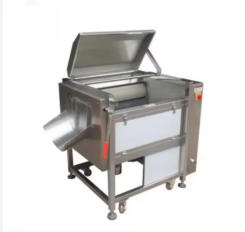 Automatic industrial vegetable fruit taro sweet potato cassava potato yam jicama washing peeling machine washer peeler