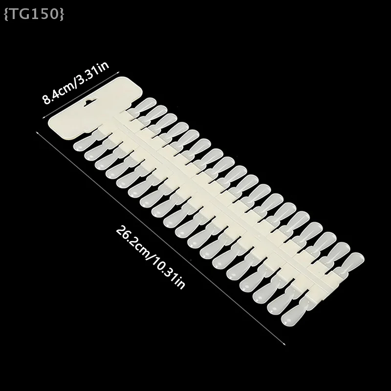 Présentoir pour Nail Art, support amovible pour faux ongles, Design en forme de larme, pour outil de pratique de manucure, 36 pièces