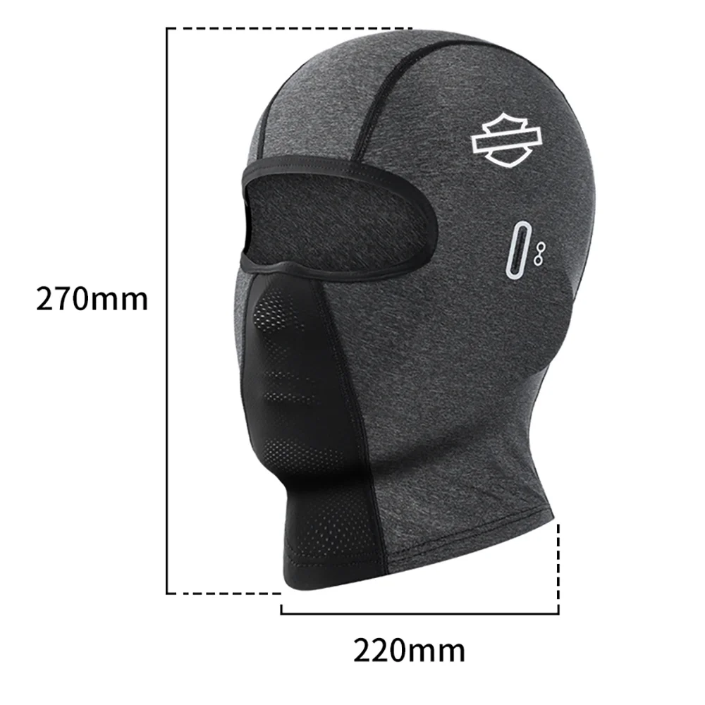 For Harley Sportster Touring Street Glide Cycling Cap Summer Motorcycle Balaclava Hats Sun UV Protection man woman Bike Running