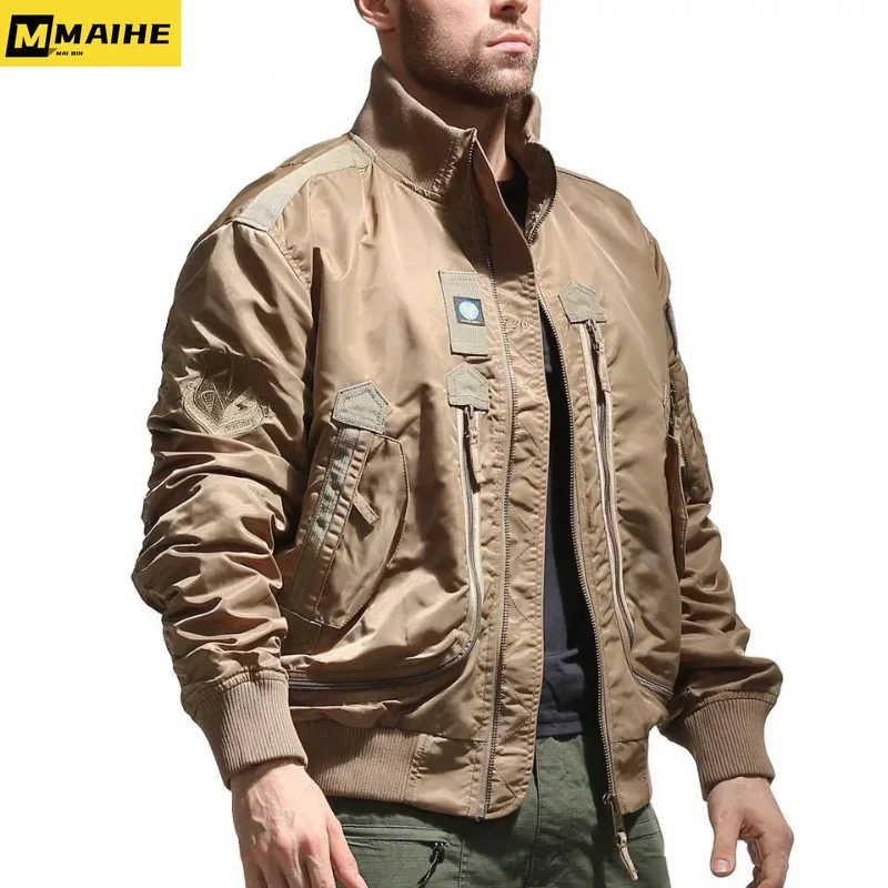 Winter Men's Jackets Coats Windbreakers Male Coat Heavy Work Wear Luxury Sweater Original Tracksuits Clothes Clothing Menswear