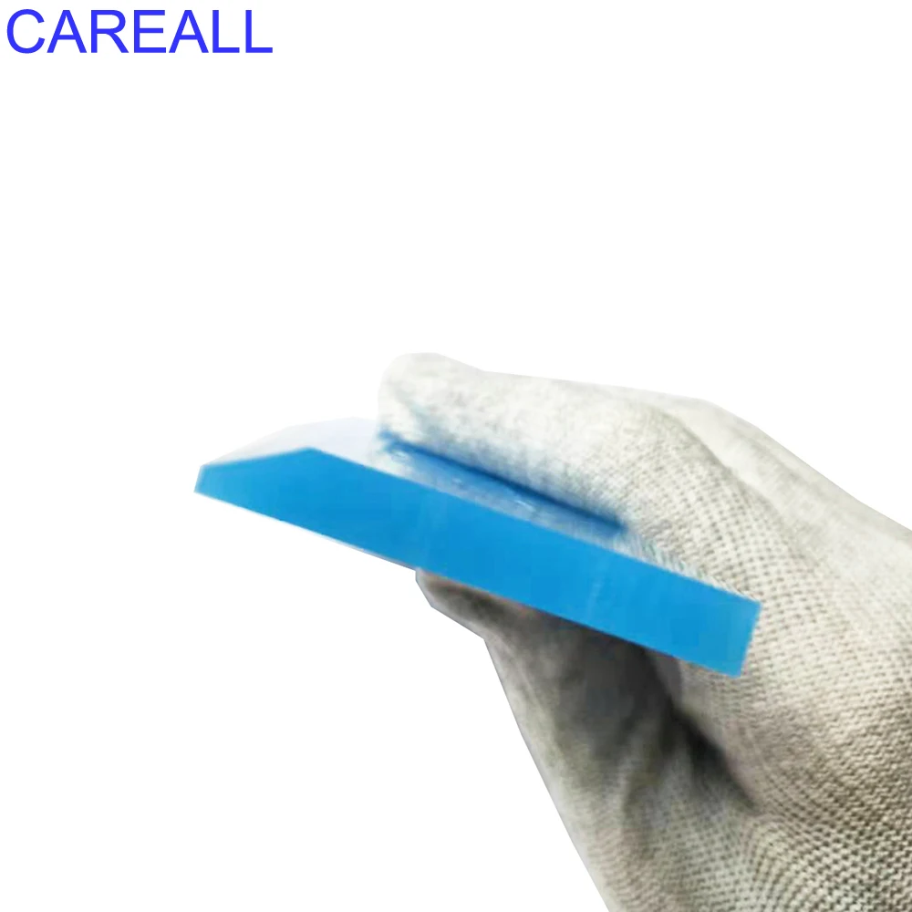 CAREALL Hard BLUEMAX Rubber Strip Car Cleaning Tool PPF Film Wrap Squeegee Window Tint Wash Accessories Water Wiper Scraper