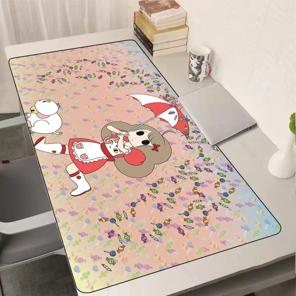 Bee And Puppycat Cat Mouse Pad Xxl Gaming Accessories Computer Offices Desk Mat Large Keyboard Pc Gamer 900x400 Mousepad