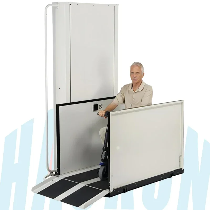 Hot Sales Ce Small Home Vertical Stair Wheelchair Disabled Lift Hydraulic Elevator Lift Passenger For Handicap Disabled